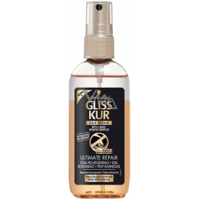 Gliss Kur Ultimate Repair regenerácie a lesk bezoplachová kôra 100 ml