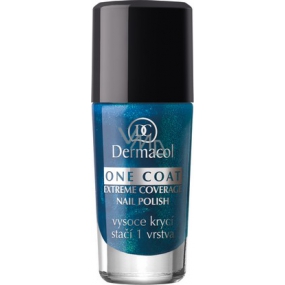 Dermacol One Coat Extreme Coverage Nail Polish Lak na nechty 125 10 ml