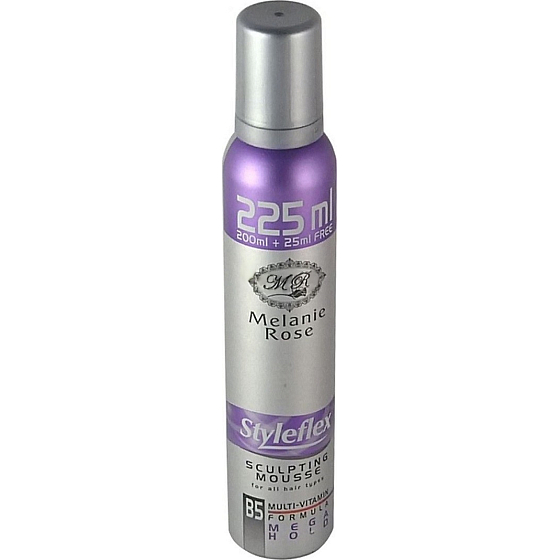 Styleflex Melanie Rose Sculpting Mousse Mega Hold penové tužidlo na vlasy 225 ml
