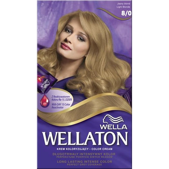 Wella Wellaton krémová farba na vlasy 8/0 Svetlá blond