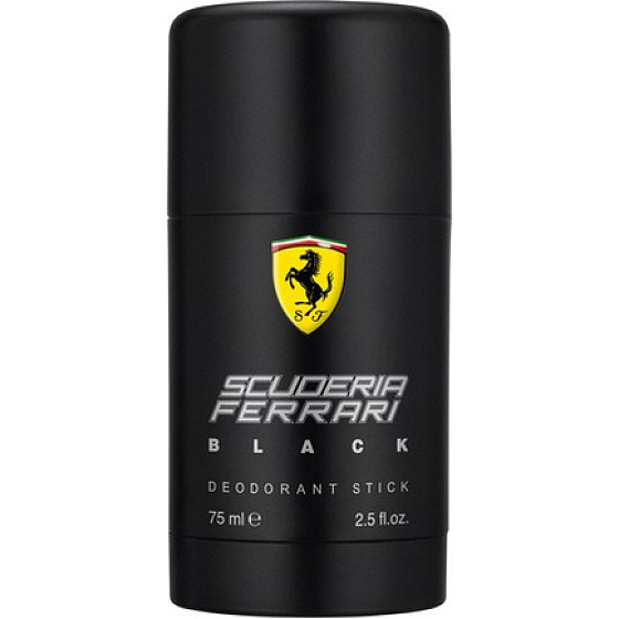 Ferrari Scuderia Black dezodorant stick pre mužov 75 ml