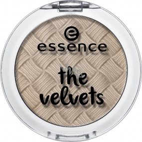 Essence The Velvets Eyeshadow očné tiene 03 Smooth Caramel 3 g