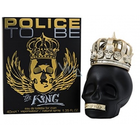 Police To Be The King toaletná voda pre mužov 40 ml