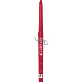 Rimmel London Exaggerate Lip Liner ceruzka na pery 024 Red Diva 0,25 g