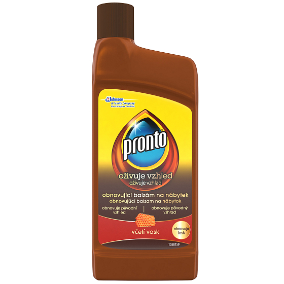 Pronto Včelí vosk obnovujúci balzam na nábytok 250 ml