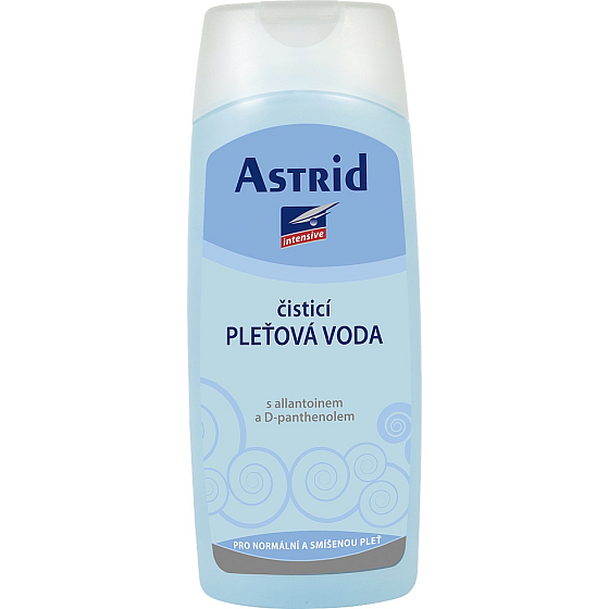 Astrid Intensive čistiaca pleťová voda pre normálnu a zmiešanú pleť 200 ml
