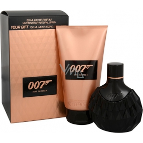 James Bond 007 toaletná voda pre ženy 50 ml + telové mlieko 150 ml, darčeková sada