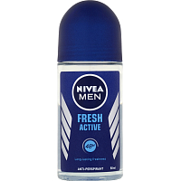 Nivea Men Fresh Active guľôčkový antiperspirant, 50 ml