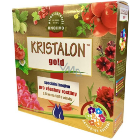 Agro Kristalon Gold prémiové hnojivo pre všetky rastliny 0,5 kg