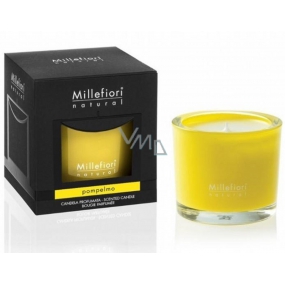 Millefiori Milano Natural Pompelmo - Grep Vonná sviečka horí až 60 hodín 180 g