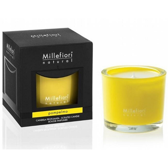 Millefiori Milano Natural Pompelmo - Grep Vonná sviečka horí až 60 hodín 180 g