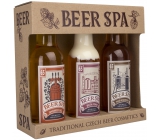 Bohemia Gifts Beer Spa Premium s extraktmi z pivných kvasníc a chmeľu sprchový gél 200 ml + šampón na vlasy 200 ml + kúpeľová pena 200 ml, kozmetická sada