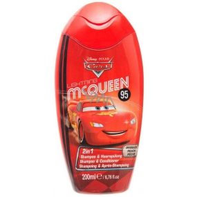 Disney Cars McQueen 2v1 šampón a kondicionér 200 ml