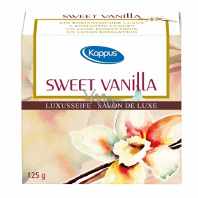 Kappus Sweet Vanilla - Sladká Vanilka luxusné toaletné mydlo 125 g