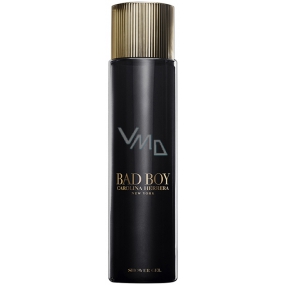 Carolina Herrera Bad Boy sprchový gél pre mužov 200 ml