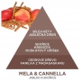 Millefiori Milano Natural Mela & Cannella - Jablko a Škorica Difuzér 100 ml + 7 stebiel v dĺžke 25 cm do menších priestorov vydrží 5-6 týždňov