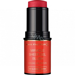 Max Factor Miracle Sheer Gel Blush lícenka 004 Glowing Sunrise 8 g