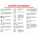 Emóciám Plameniak vonná sviečka modrá sklo 70 x 80 mm