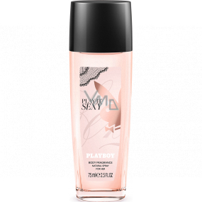 Playboy Play It Sexy parfumovaný dezodorant sklo pre ženy 75 ml