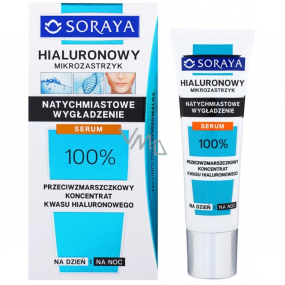 Soraya Hyaluronic Micro-Injection hyalurónovej pleťové sérum na deň / noc 30 ml