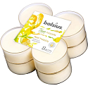 Bolsius True Moods Feel Happy Mango & Bergamot - Mango a bergamot maxi vonné čajové sviečky 8 kusov, doba horenia 8 hodín