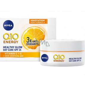 Nivea Q10 Energy OF15 energizujúci denný krém proti vráskam 50 ml