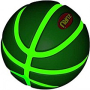 EP Line Sport Basketball svietiaca basketbalová lopta 15 cm rôzne farby, odporúčaný vek 4+