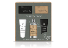 Baylis & Harding Konope a bergamot umývanie vlasov a šampón 300 ml + toaletné mydlo 150 g + sprchový gél 130 ml + balzam po holení 130 ml + soľ do kúpeľa 100 g, kozmetická sada pre mužov