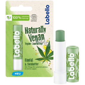 Labello Naturally Vegan Konopný olej Balzam na pery 4,8 g