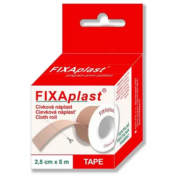 Fixaplast Textilná náplasť 2,5 cm x 5 m