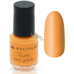 Regina Pastel rýchloschnúci lak na nechty 130 Orange 4 ml