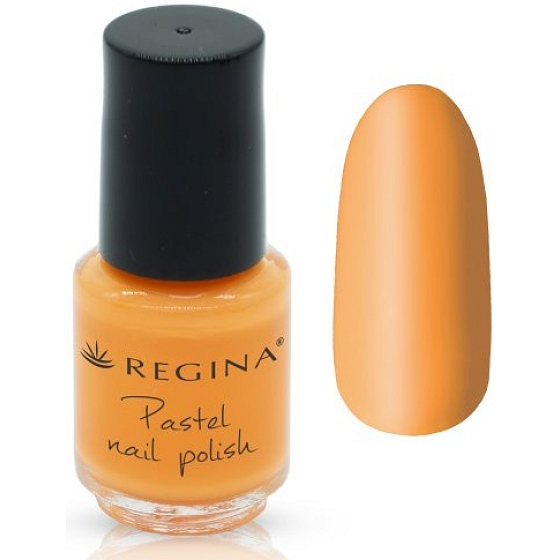 Regina Pastel rýchloschnúci lak na nechty 130 Orange 4 ml