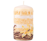 Emocio Vanilla - Sviečka s vôňou vanilky 60 x 110 mm
