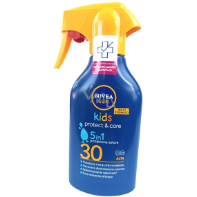 Nivea Sun Kids Protect & Care 5v1 OF 30 Hydratačný sprej na opaľovanie pre deti 270 ml
