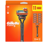Gillette Fusion5 pánský holicí strojek + 11 kusů náhradní hlavice blistr