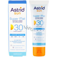 Astrid Sun Super mat OF30 pleťový krém na opaľovanie 50 ml