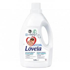 Lovela Baby Biele prádlo Hypoalergénny, jemný tekutý prací prostriedok 16 dávok 1,45 l