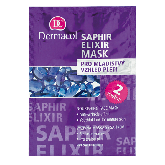 Dermacol Elixír 45+ mask Výživná maska s vitamínmi 2 x 8 ml