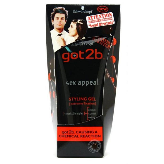 Got2b Sex Appeal stylingový gél extrémne silný 5 pre mužov 150 ml