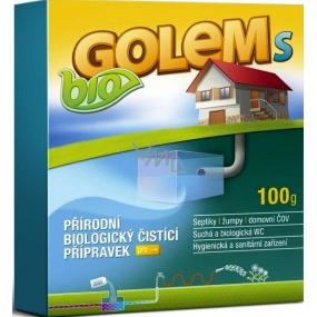 Bio Golem S prírodný biologický prípravok do septikov a žúmp 100 g