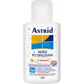 Astrid Mlieko po opaľovaní s trblietkami 200 ml