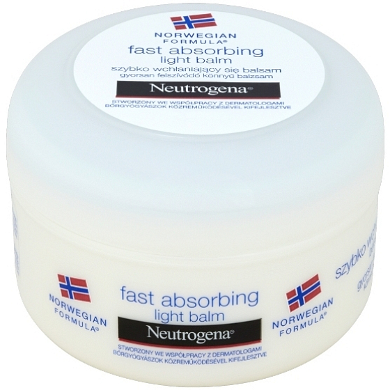 Neutrogena Fast Absorbing Light Balm ľahký balzam 200 ml