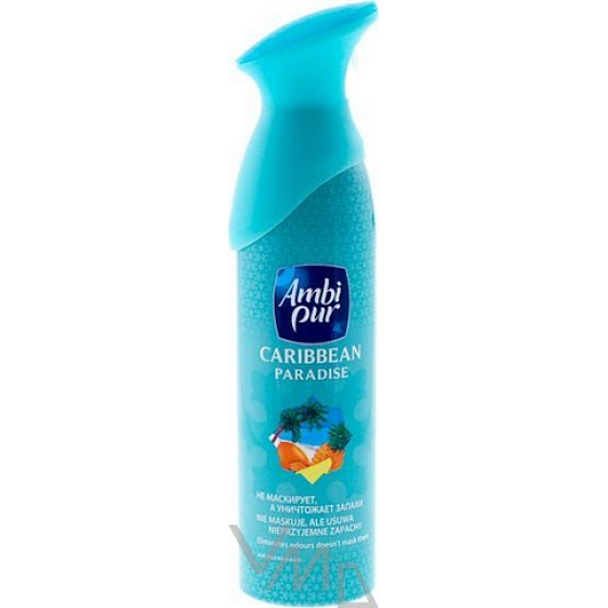 Ambi Pur Caribbean Paradise osviežovač vzduchu sprej 300 ml