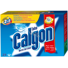 Calgon Protect 2v1 Clean zmäkčovač vody 24 kusov