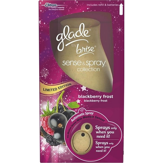 Glade Sense & Spray Blackberry Frost automatický osviežovač vzduchu 18 ml sprej