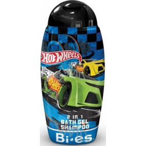 Mattel Hot Wheels Double Dare 2v1 sprchový gél a šampón pre deti 250 ml