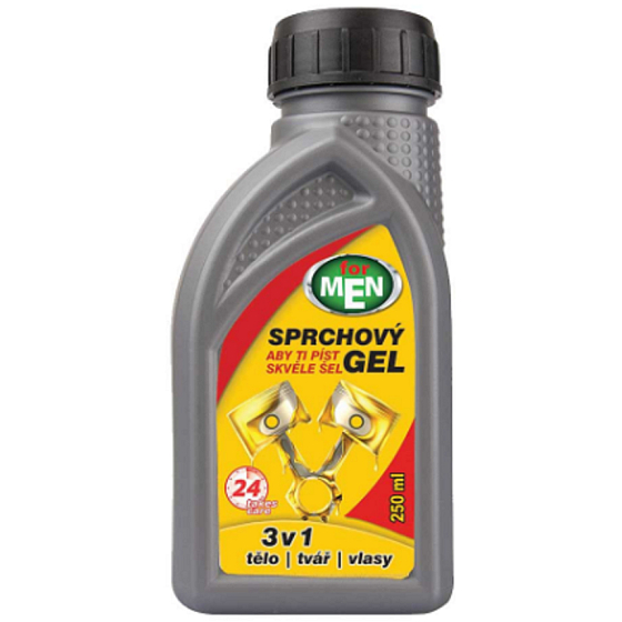 Bohemia Gifts Helík sprchový gél pre skutočného muža 200 ml
