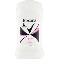 Rexona Invisible Pure antiperspirant dezodorant stick pre ženy 50 ml