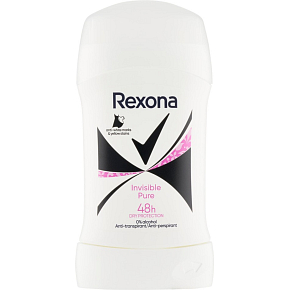 Rexona Invisible Pure antiperspirant dezodorant stick pre ženy 50 ml