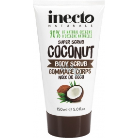 Inecto Naturals Coconut telový peeling s čistým kokosovým olejom 150 ml